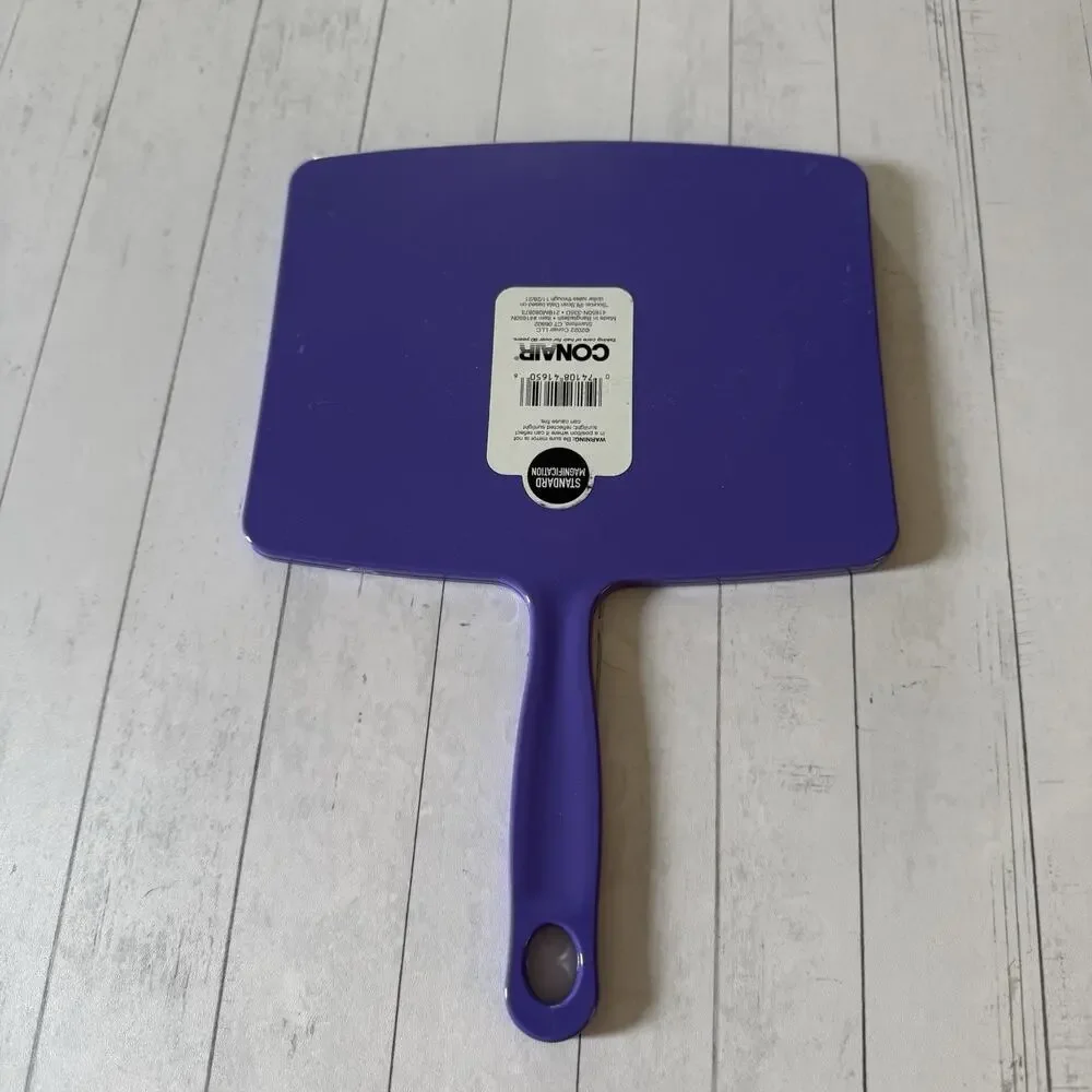 Conair Large Handheld Mirror Hair Face Body Standard Magnification